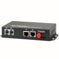 Conector de telefone RJ11 fxs / fxo para conversor de fibra óptica multiplexador de telefone de 2 canais